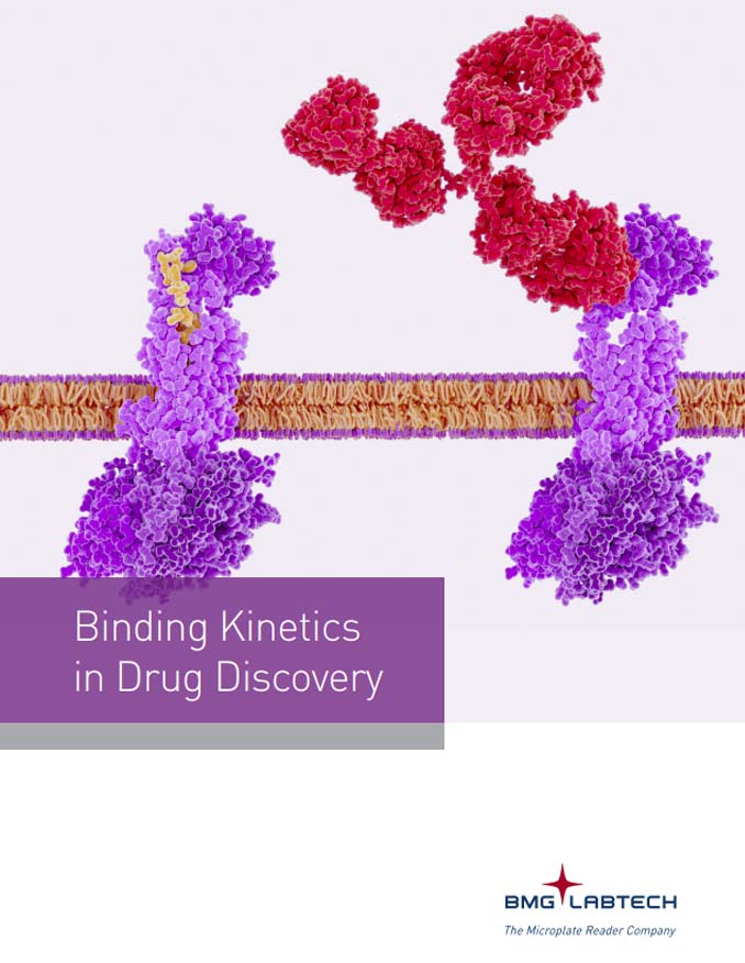 An eBook for BMG Labtech which highlights novel developments in drug discovery that are optimizing the analysis of receptor binding kinetics. An eBook for BMG Labtech which highlights novel developments in drug discovery that are optimizing the analysis of receptor binding kinetics.