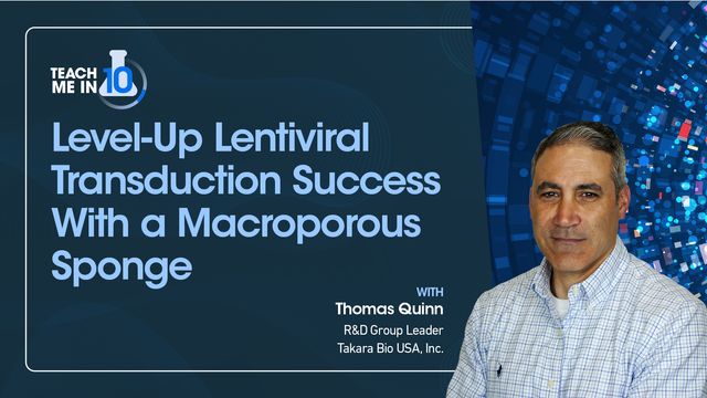 Level-Up Lentiviral Transduction Success with a Microporous Sponge  
