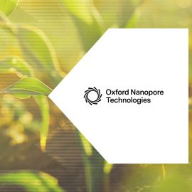 Abstract blue and green agrigenomics background with digital stripes overlay 